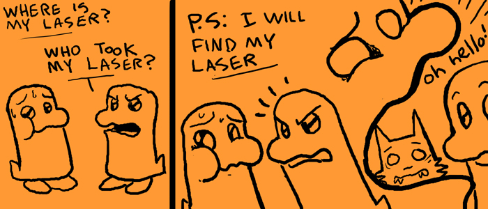 Laser (Guest strip by Reiley)